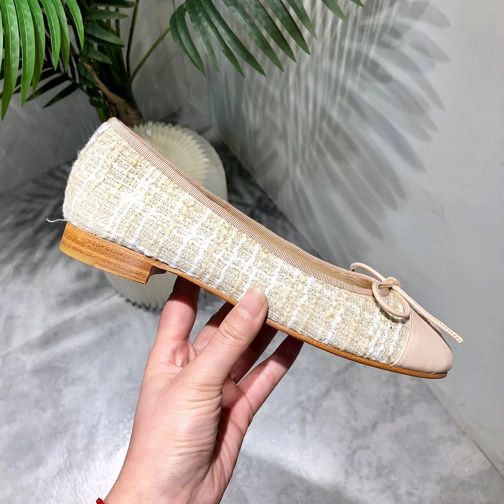 

2022 New Designer Women's Shoes Comfortable Round Toe Fashion All-match Women's Flat Shoes Casual Shoes Ballet Flats
