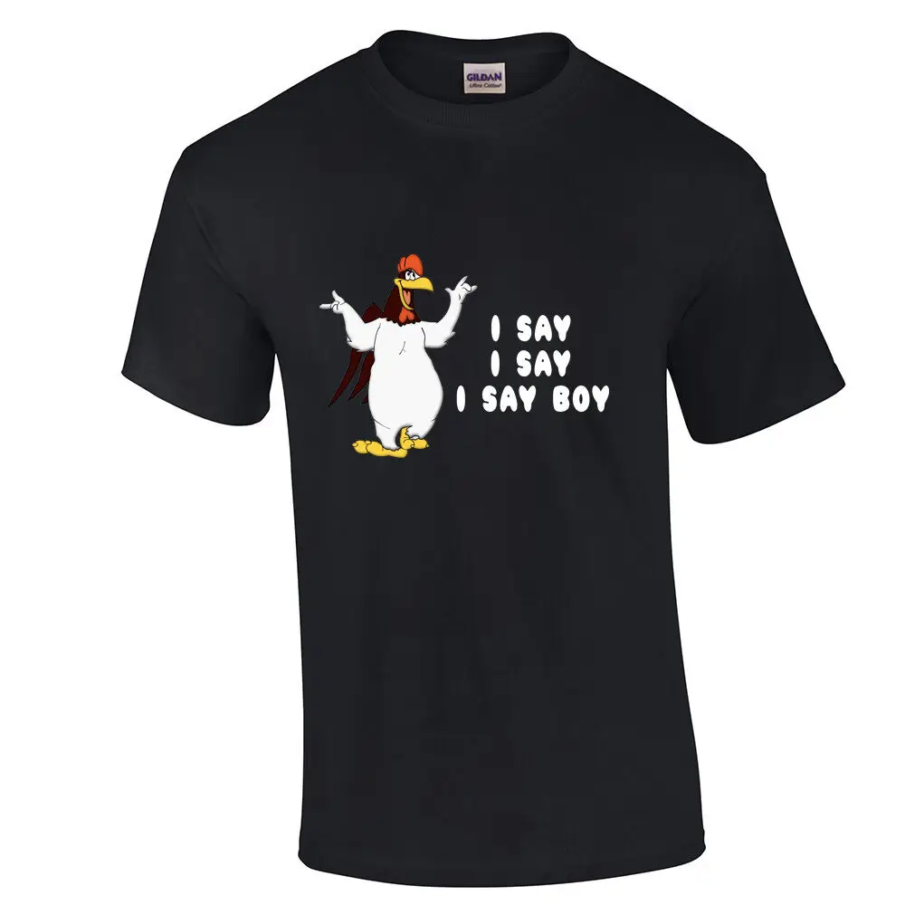 

Foghorn Leghorn, футболка для старой школы, ретро, мультяшный котелок, детство, мультяшная футболка