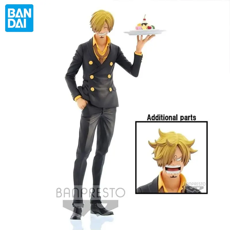

BANDAI Original Anime One Piece sanji Figure Model Toys Action Figures Collection Doll Toys Exquisite Christmas Gifts Toys Kids