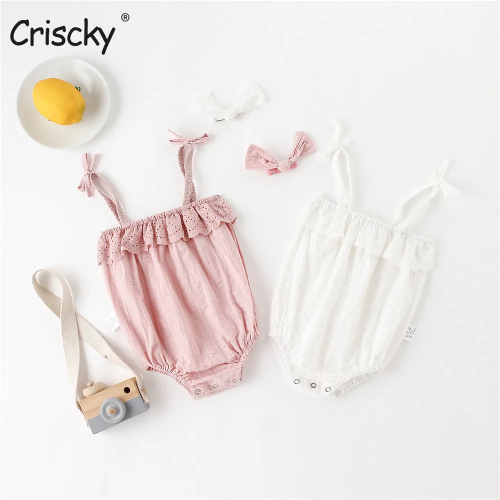 

Criscky Baby Bodysuits Cotton Newborn Sleeveless 0-24 Months Body Bebes Roupa Baby boys Clothing
