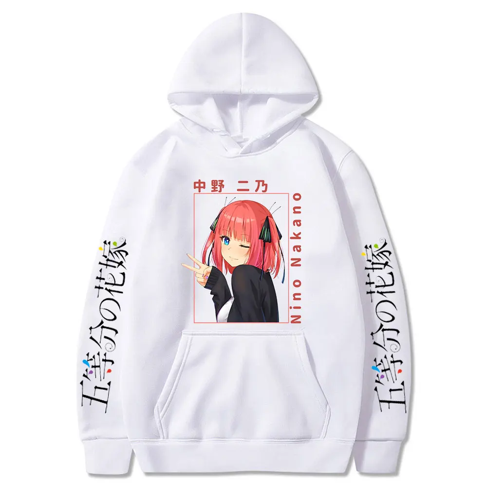 

Men's Clothing Manga The Quintessential Quintuplets Hoodie graphic Women Men Tracksuit Harajuku Streetwear Japanese Anime Clo