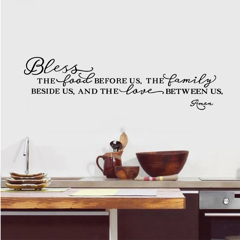 Кухонная настенная наклейка домашний декор цитата для обеда и готовки искусство