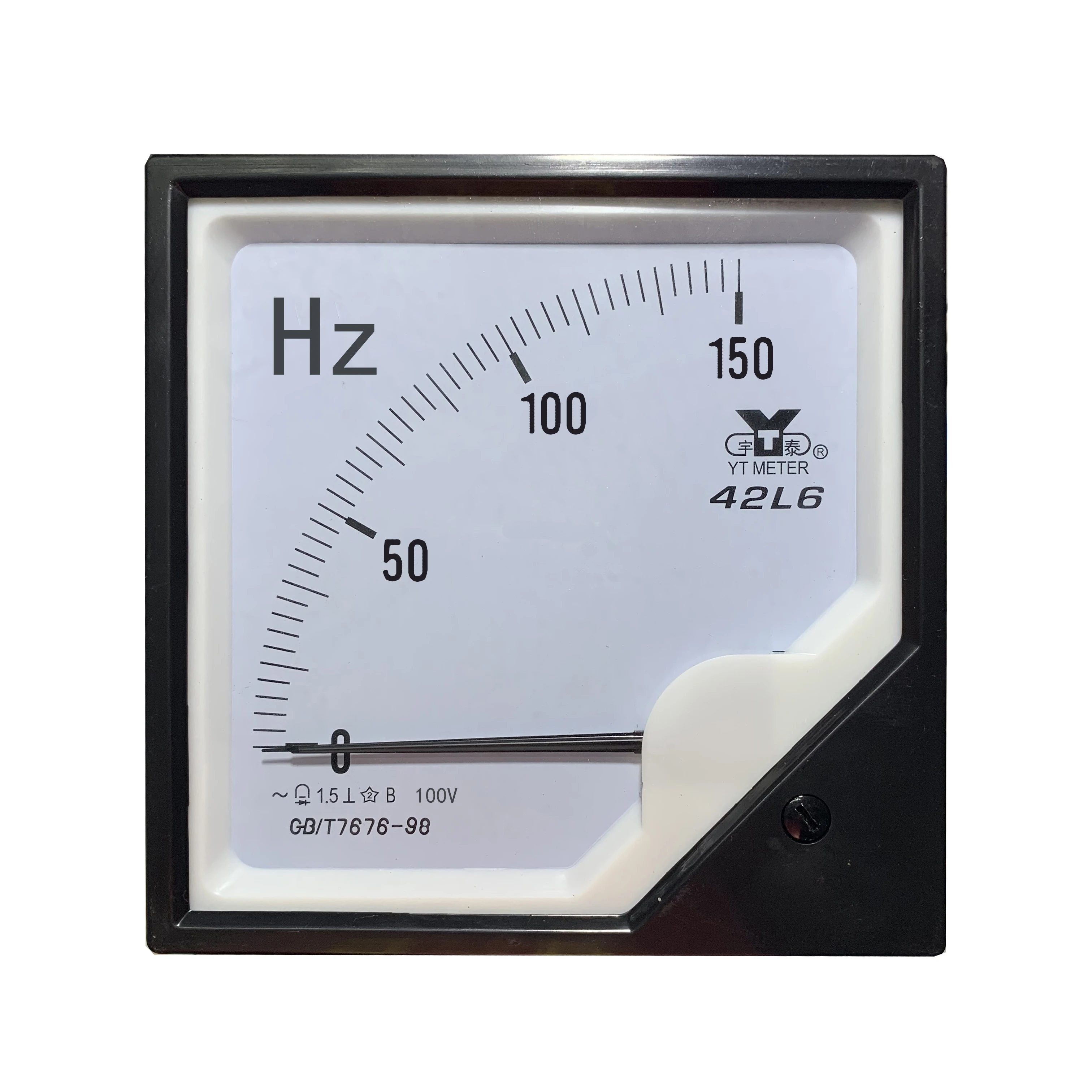 

42 L6 Frequentcy Meter 150 KHz 6000Hz 100V Medium Frequency Furnace Electric Control Cabinet