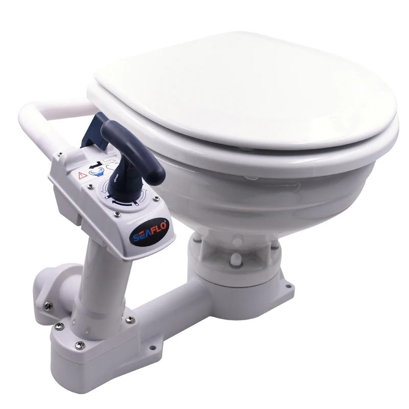 

Marine Yacht RV Toilet Electric/Manual Toilet Car Sailing Boat