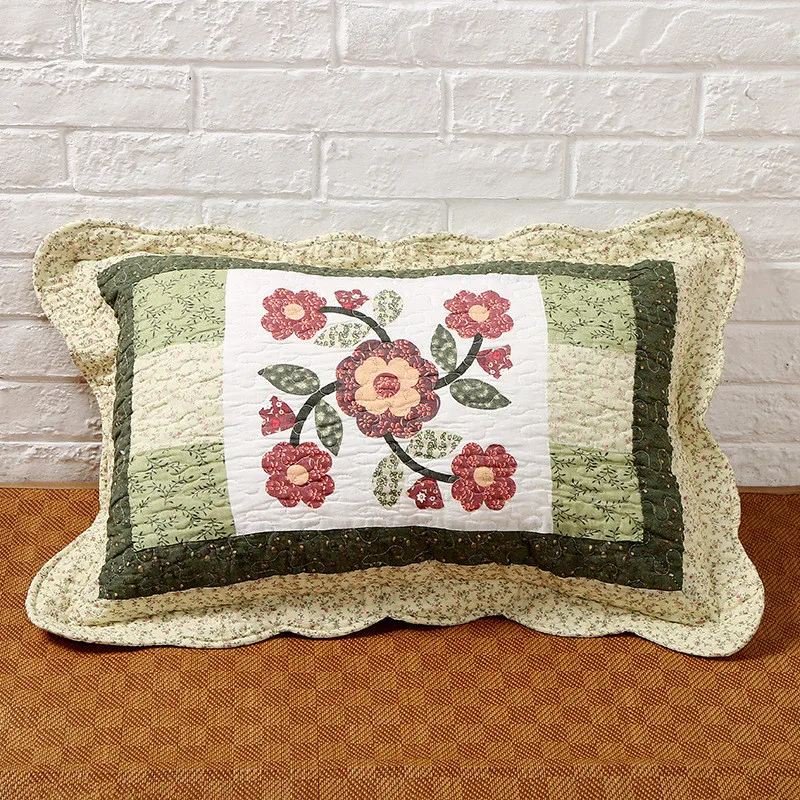 Стеганая наволочка Ми Фа Ла, цветок, хлопок