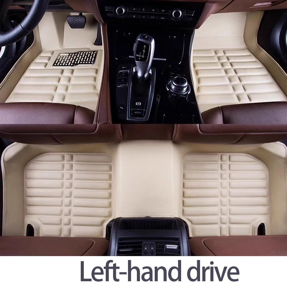 

Автомобильный напольный коврик для Hyundai Elantra Avante N CN7 i30 седан 2021 ~ 2023 кожаный подкладка для ног водонепроницаемый коврик аксессуары на заказ