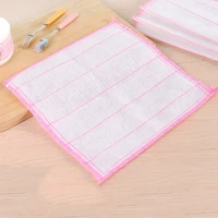 cotton gauze cleaning cloth rag absorbent washing windows kitchen towel dishcloth towels multi purpose non stick oil dish towels