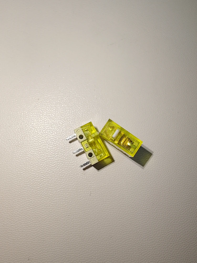 Новый желтый прозрачный белый точечный микро-переключатель со сроком службы 120