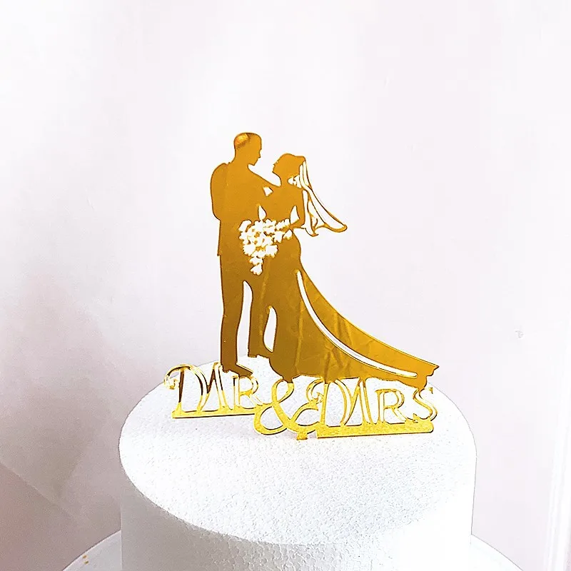 

​​​​​​​10pcs/lot Wedding Anniversary Party Cake Topper Decor Cake Flags Happy Birthday Party Supplies Cake Decorations