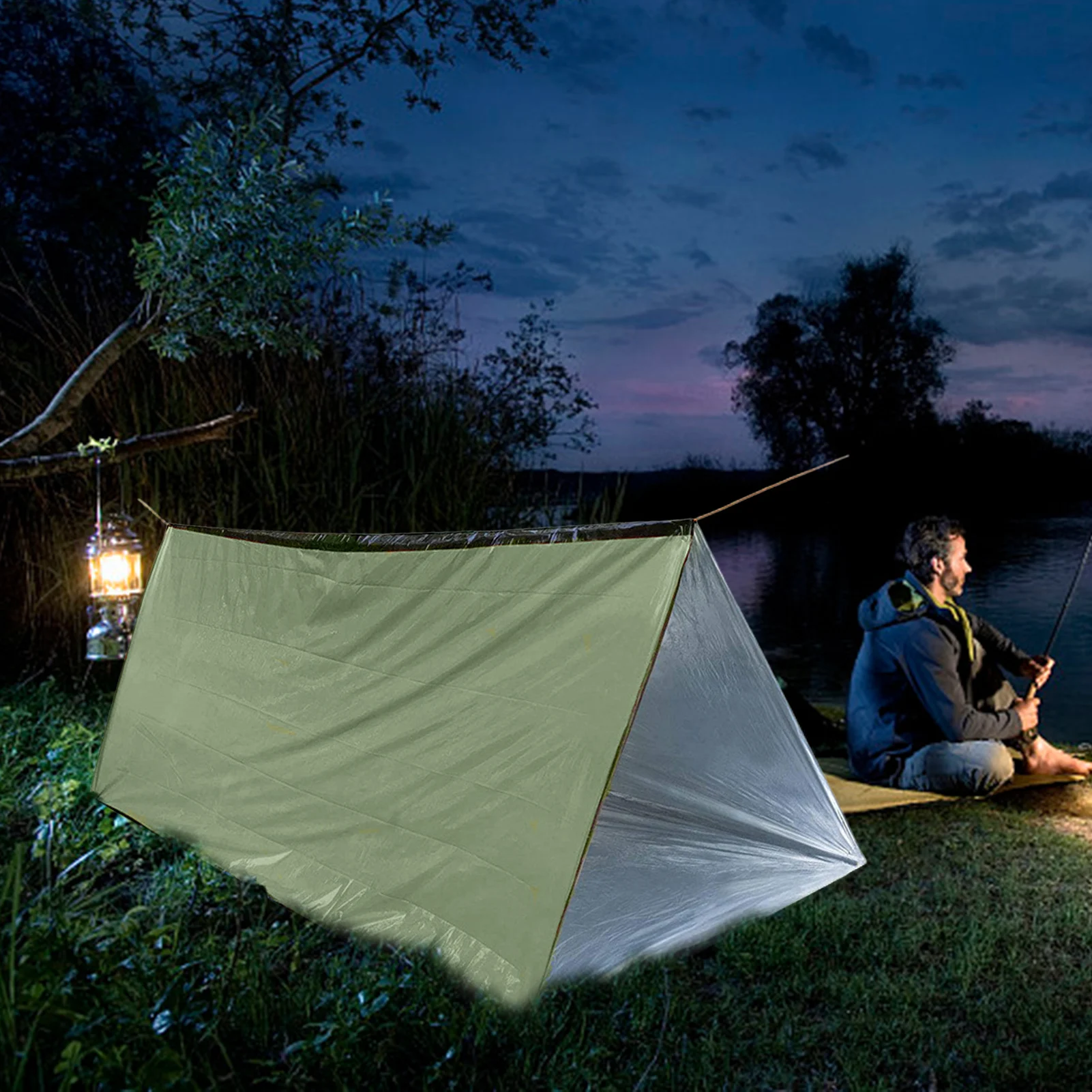 Сверхлегкая Светоотражающая палатка Сверхлегкий светоотражающий материал для