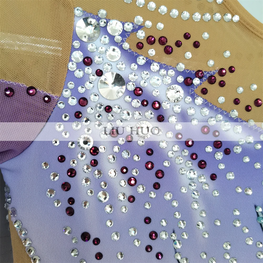 Трико LIUHUO для ритмической гимнастики индивидуальный костюм взрослых женщин и