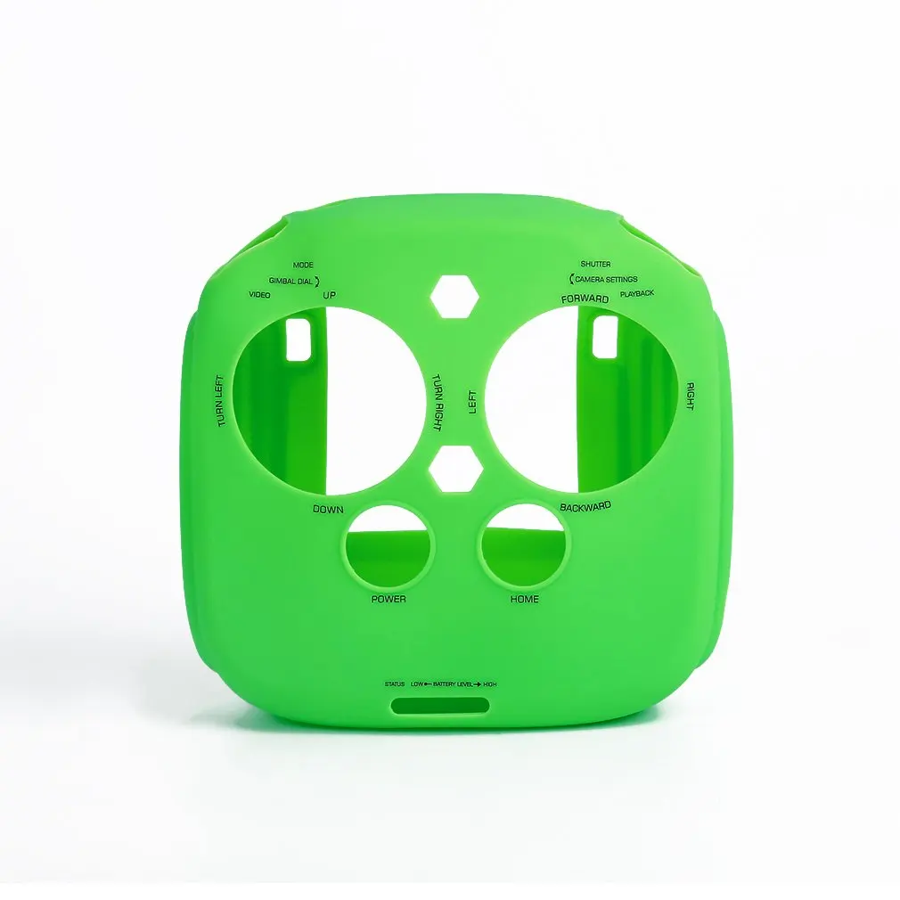 

Green/Yellow Silicone With words Protective Cover Case Skin for DJI Phantom 3