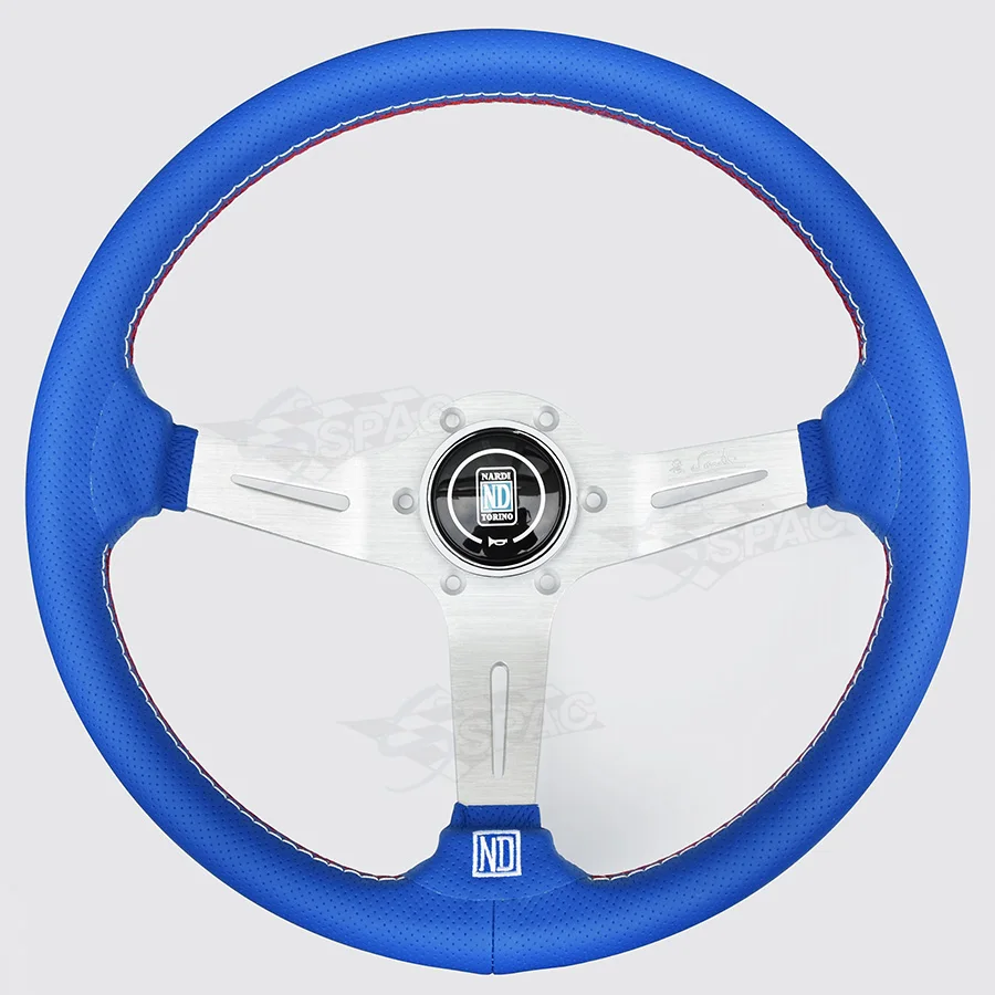 Руль JDM в спортивном стиле 350 мм глубокое отверстие кожаный материал игровое