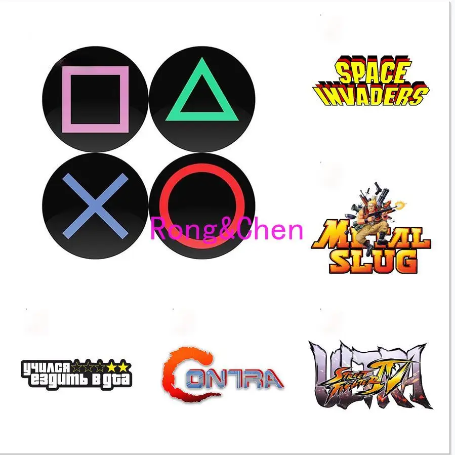 

Rongchen Trading Car Sticker Play Station Space Invaders Trunk Motorcycle Vinyl Car Wrap Decal Caravan Laptop Decor PVC Boutique