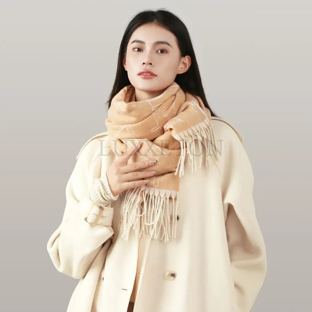 

Flower Scarf for Women Bride Party Dress Neck Wrap Shawl Solid Muslim Hijab Spring Thin Tassel Turban Fashion Accessories