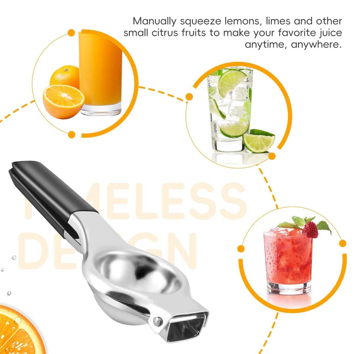 Соковыжималка для лимона — новая ручная соковыжималка из нержавеющей стали и