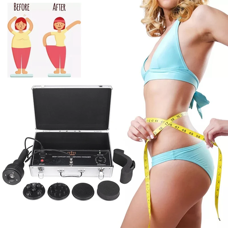 

5 in 1 G5 Body Massage Slim Waist Back Massager High Frequency Vibration Relax Machine for Weight Loss Black