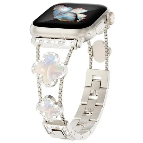Металлический браслет для Apple Watch I LOVE LUO