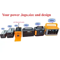 220v lithium portable power station solar 200w uk plug,500w solar charging portable power station with radio and solar panel