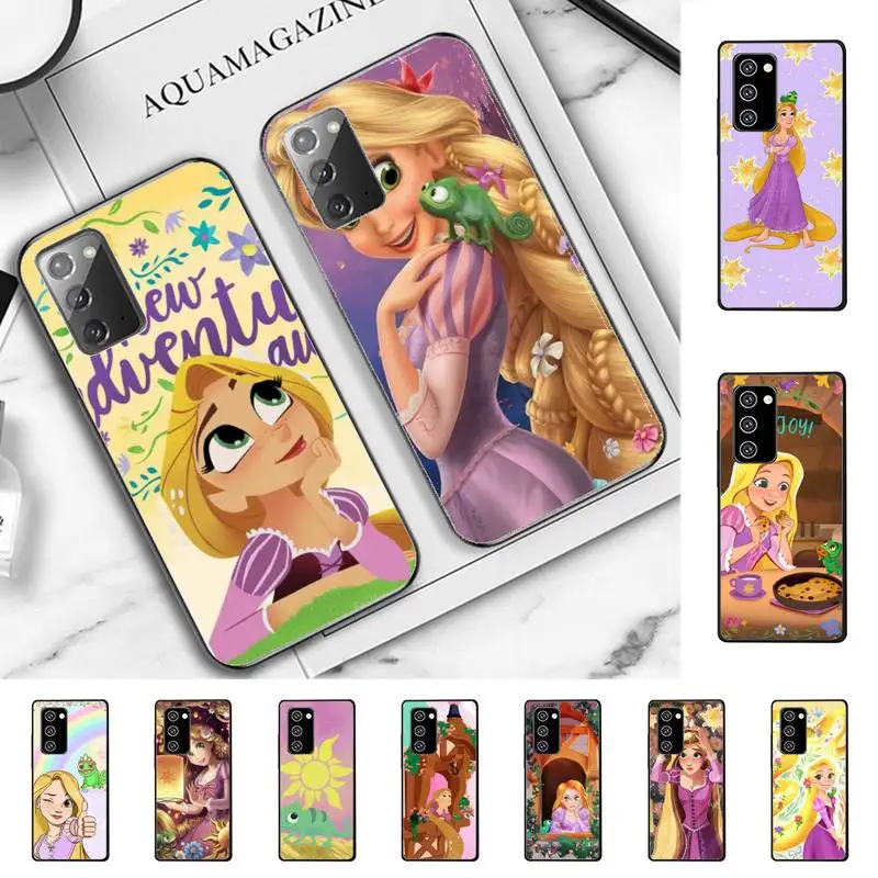 

Disney Tangled Rapunzel Phone Case for Samsung Note 5 7 8 9 10 20 pro plus lite ultra A21 12 02