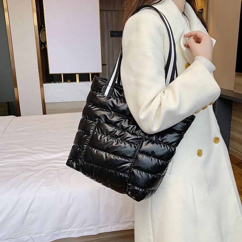 

Female Tote Women's Bag Casual Shopper Designer Handbags For Women Large Capacity Nylon Waterproof Ladies Shoulder Women Bags