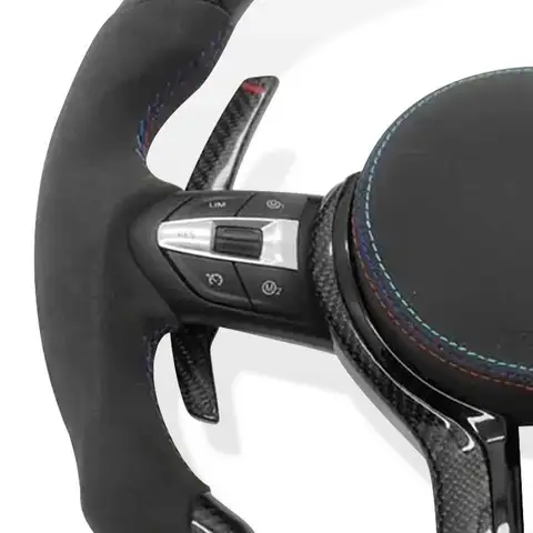 Руль из углеродного волокна для BMW F06 F10 F20 F21 F22 F30 F31 F32 F34 F36 F80 F82 F87 M3 M6 E90 E91 E92 E93 X1 X2 X3 X4 X5 X6