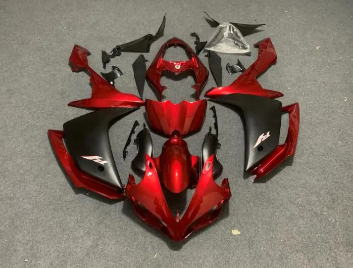 

Инъекционная пресс-форма, новый комплект обтекателей из АБС-пластика, подходит для YAMAHA YZF-R1 2007 2008 07 08 R1, комплект кузова, красный, черный, мато...