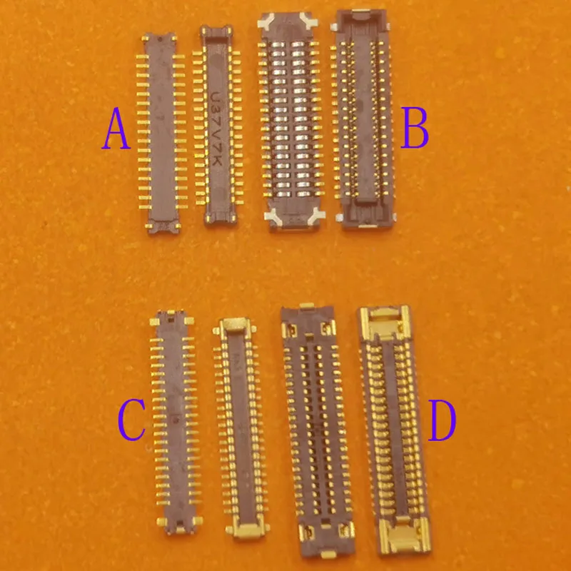 Гибкий разъем FPC для ЖК-дисплея, 10 шт., разъем для материнской платы для Samsung Galaxy A42 5G A426 A426B A426F 34 78 Pin