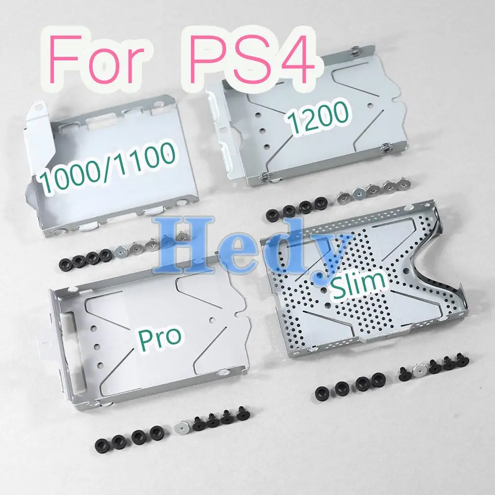 10 наборов для крепления жесткого диска в консоли PS4 Slim - держатель рамы замены для Playstation 4 1000 1100 1200 Pro.
