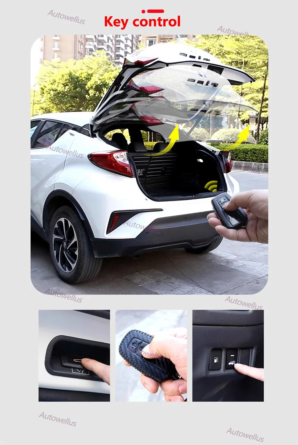 Электрическая задняя дверь для Toyota Land Cruiser LC200 4500 5700 2008 + подъемная