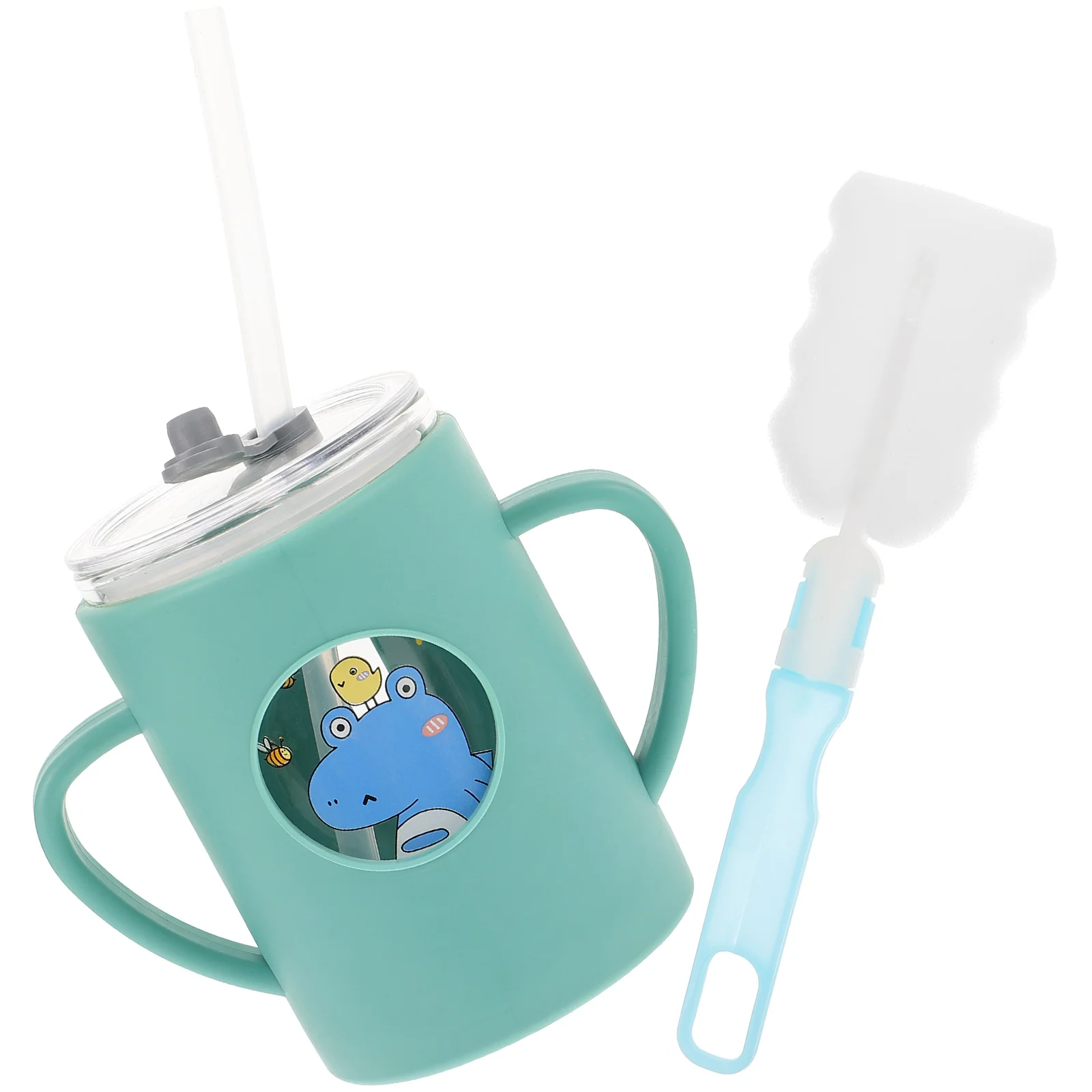 

Детская стеклянная кружка для молочных детей