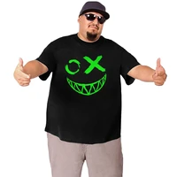 teeth smile mens oversized t shirts black cotton t shirts for man short sleeve top clothing men tees plus size 6xl 5xl clothes