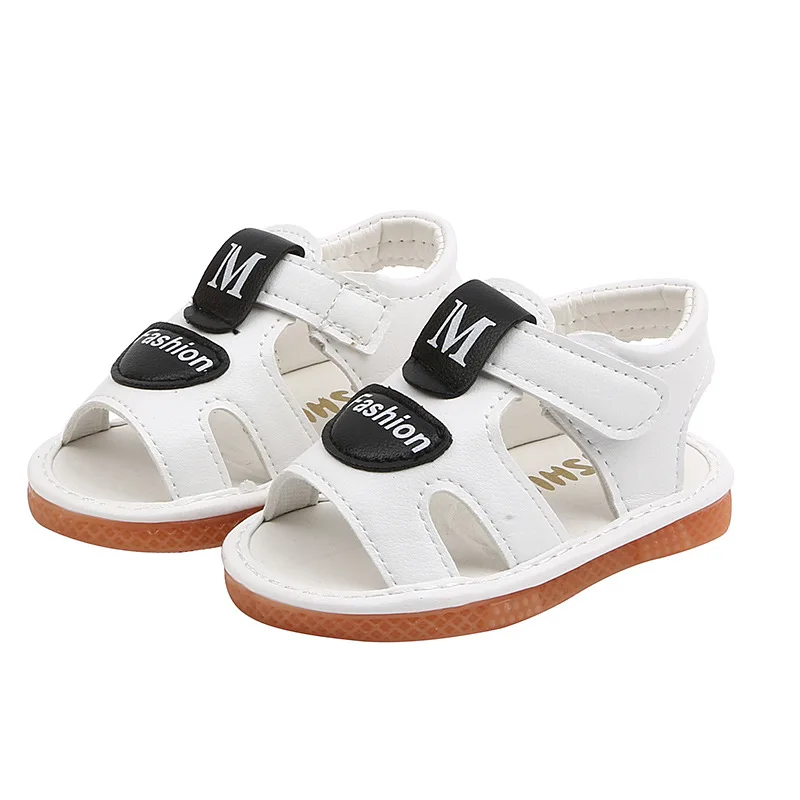 

Summer Newborn Infant Baby Boys Girls PU-Lether Shoes Soft Sole Hollow Sneakers Pink Sandals Shoes Fit for 0-18M Crib Shoes