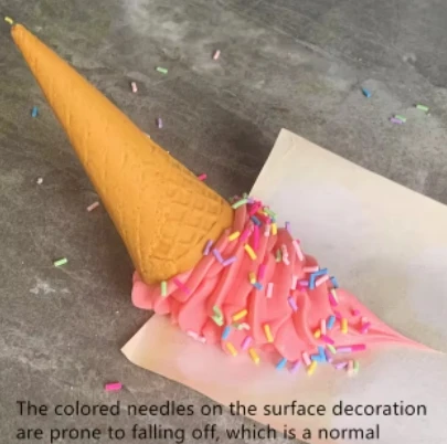 

Декоративная статуэтка "Растопленное мороженое"