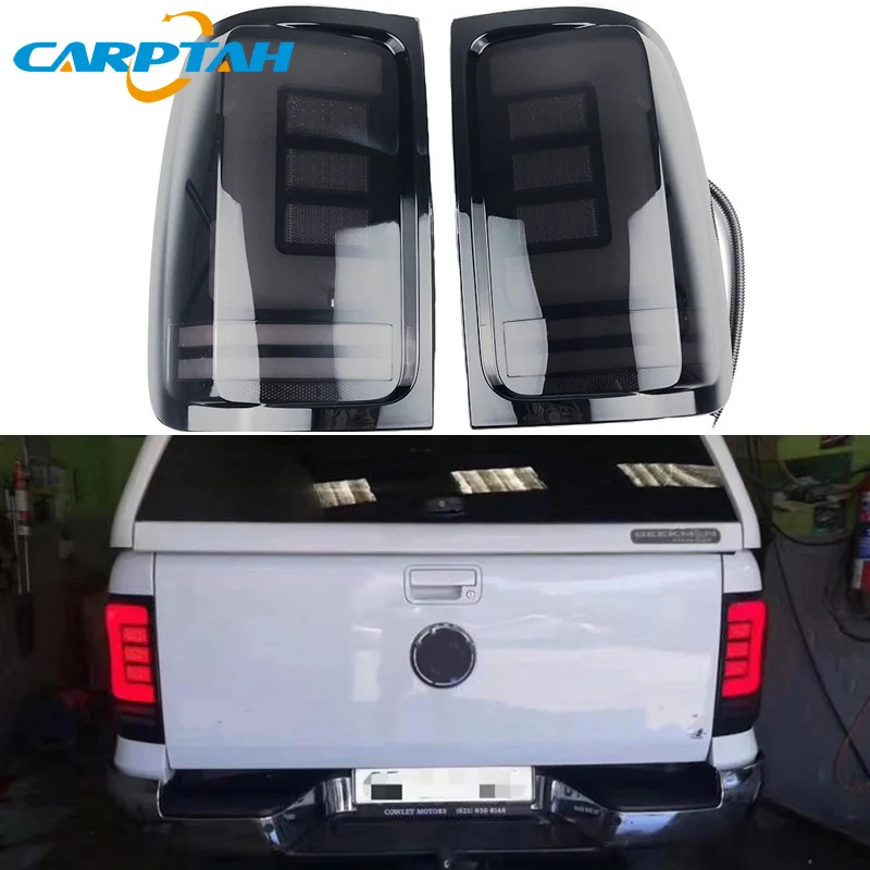 

Car Styling Tail Lights Taillight For Volkswagen Amarok 2008-2022 Rear Lamp DRL + Dynamic Turn Signal + Reverse + Brake LED