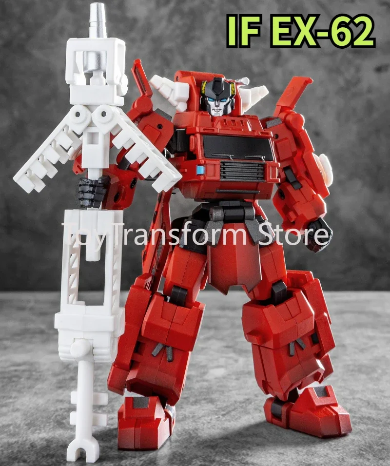 [В наличии] пожарная машина из железной фабрики IF EX-62 Akataki серия Iron Samurai маленькие