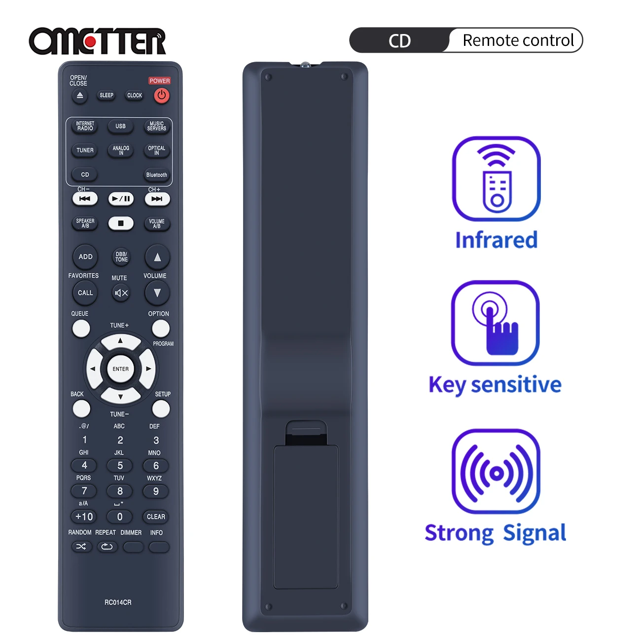 

For Marantz Remote Control RC014CR M-CR611 MCR611 M-CR610 M-CR603 M-CR612 Audio Video System Player Compact Network CD Receiver