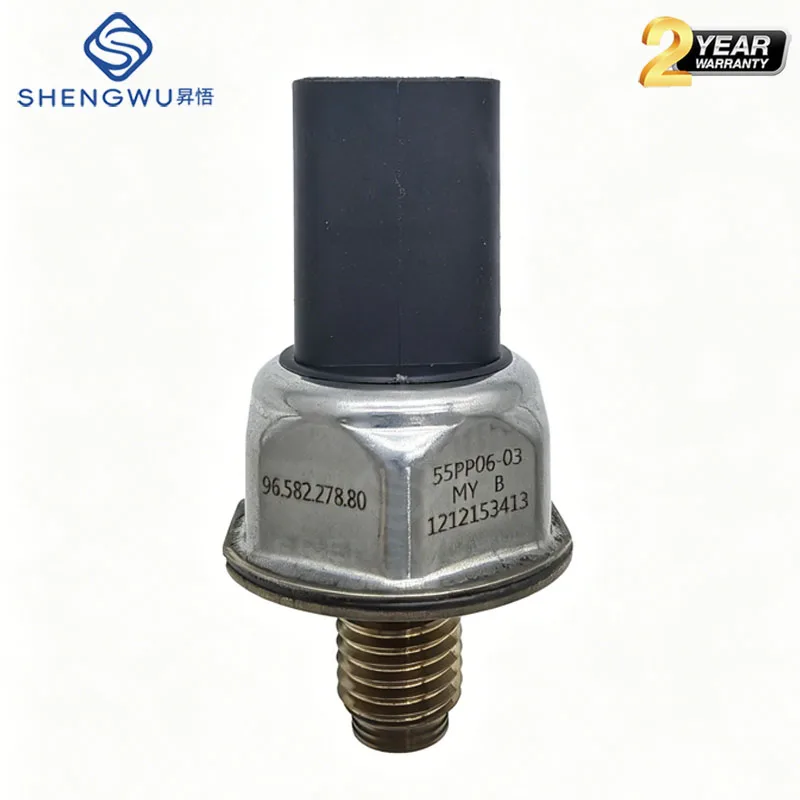 Фото Датчик давления топлива 55PP06-03 1920GW 9658227880 для Peugeot 206 207 307 407, Citroen C3 C4 C5, Berlingo, Ford Focus 1.6 HDi №1