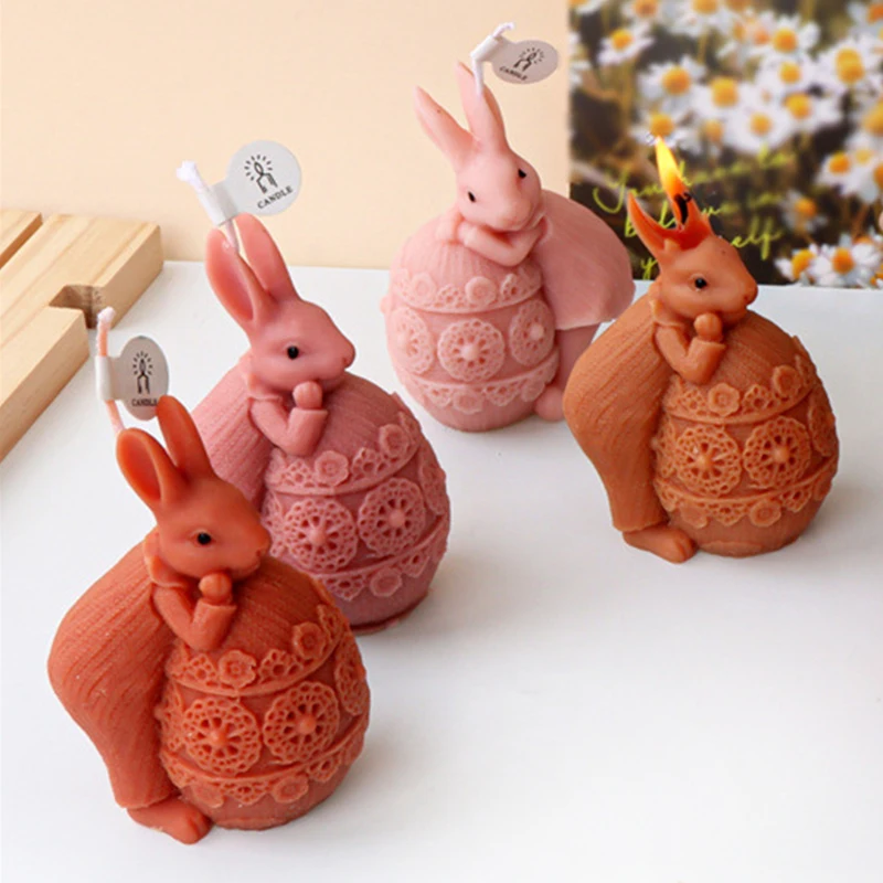 1 шт. силиконовая форма в виде пасхального яйца