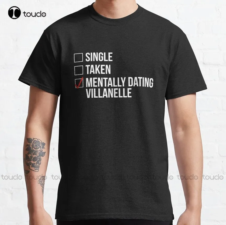 

Mentally Dating Villanelle Killing Eve, Sorry Baby Classic T-Shirt Mens Tall T Shirts Oversized Graphic T Shirts 100% Cotton New