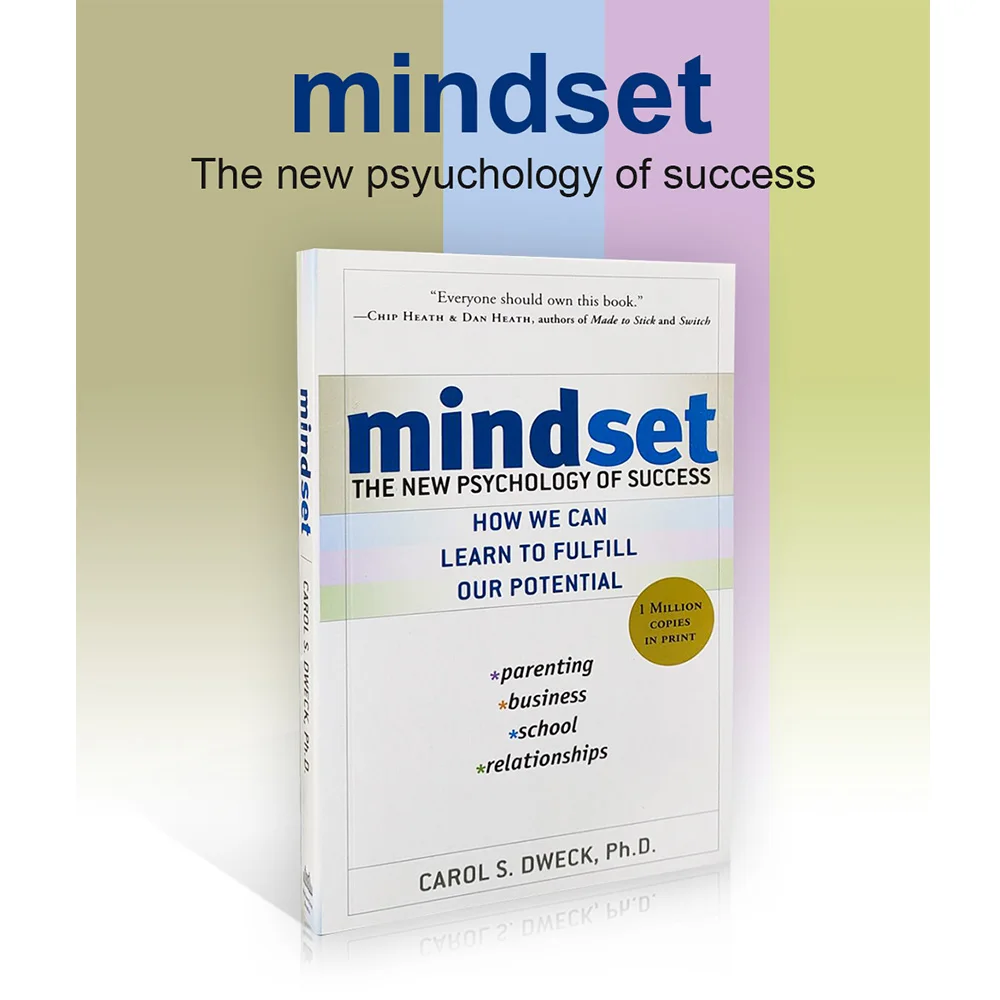 

Mindset: The New Psychology of Success by Carol S. Dweck Personal Finance Psychology & Counseling Book for Teen Adult Paperback