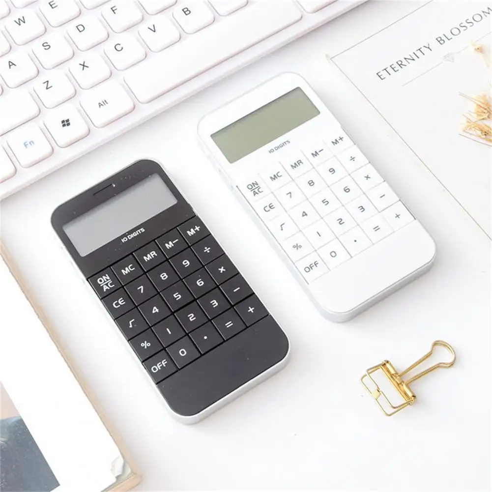 

Accounting Tools Impact Resistant Big Button Digit Calculator for School