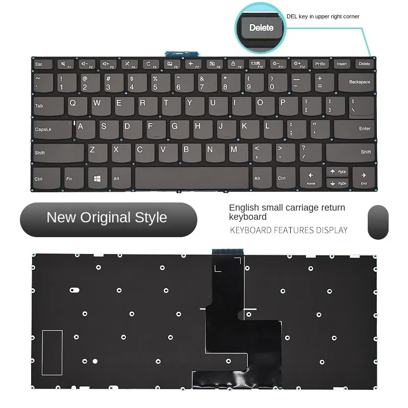 Замена костюма для клавиатуры ноутбука Lenovo V130-14IKB 330S-14 V330-14 E43-80 K43C-8014-2019