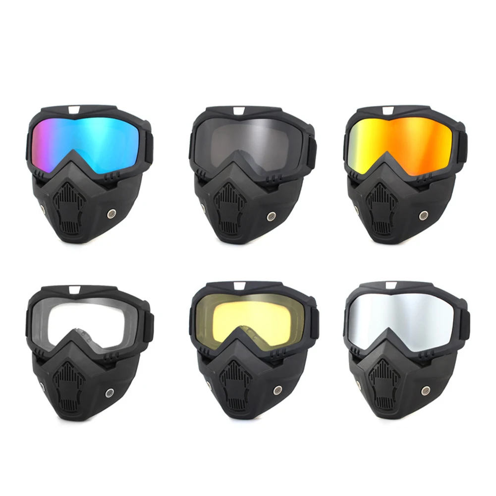 Солнцезащитные очки для велоспорта езды на мотоцикле лыжах сноуборде маска шлем
