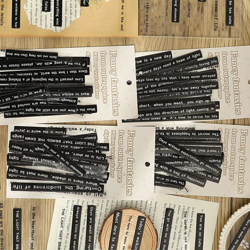 

40 шт., декоративные наклейки для дневника и журнала