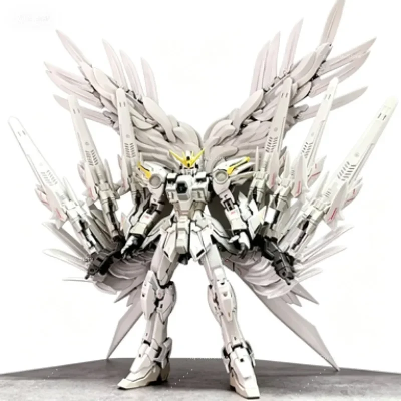 Фото DABAN 8827 MG 1/100 Wing Snow White Xxxg-00ysw Сборные модели, металлический каркас, аниме-фигурка, робот, пластиковые модели игрушек №2
