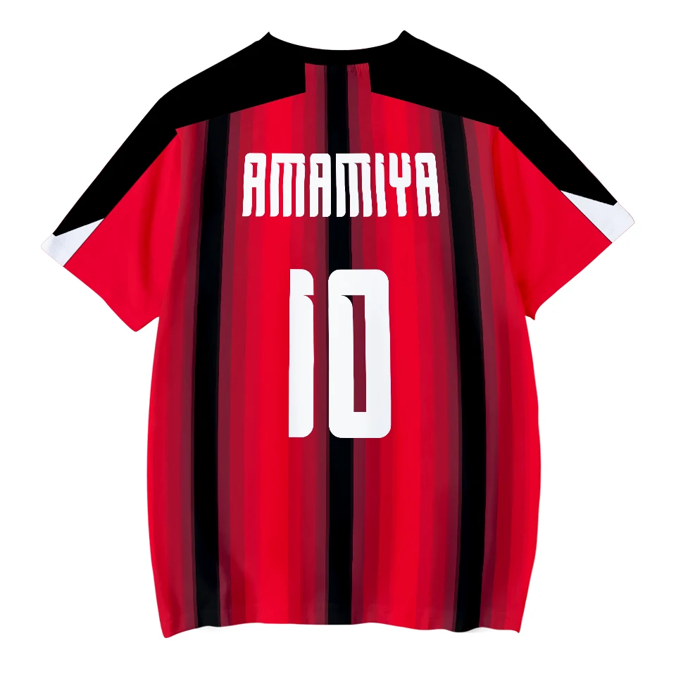 Новинка костюм для ролевых игр Captain Tsubasa футболка на заказ с круглым вырезом