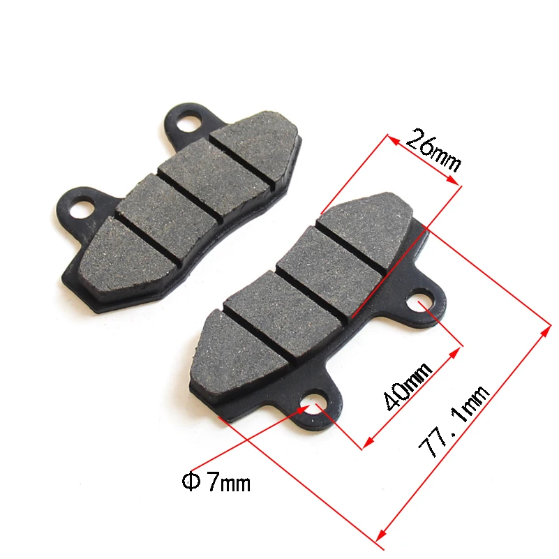 

Motorcycle Heavy Duty Copper Rear Brake Pads For ATV 50cc 70cc-125cc 140cc 150cc 160cc Pit Dirt Bike