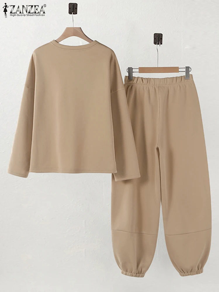 Повседневный черный комплект из двух предметов женские свободные спортивные