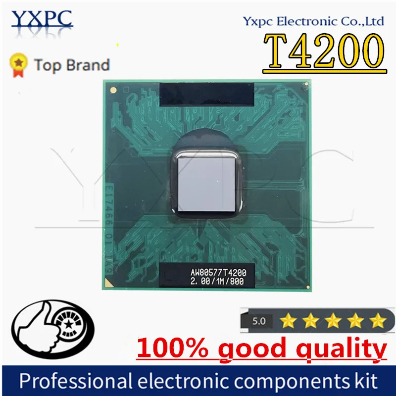 

T4200 CPU 2.0/1M/800 original official version of the original pin PGA SLGJN supports 965 chipset